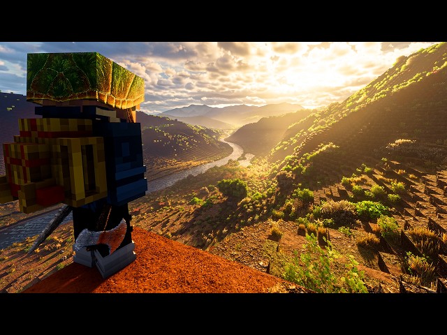 ULTRA Realism and Immersive Minecraft vs RTX 4080 + AMD RYZEN 9 9950X3D