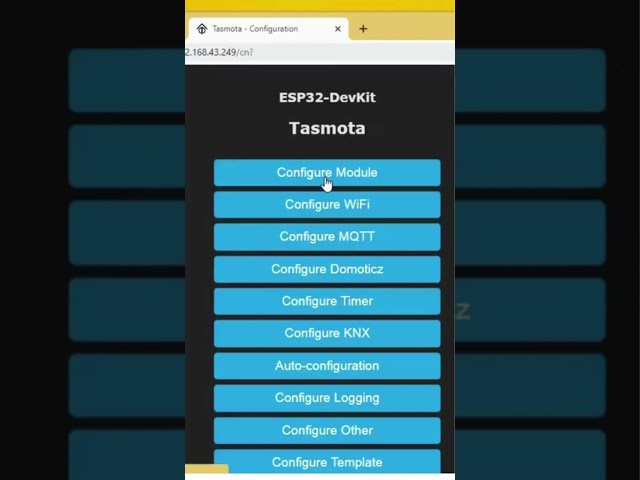 Install tasmota on esp32#viralshorts