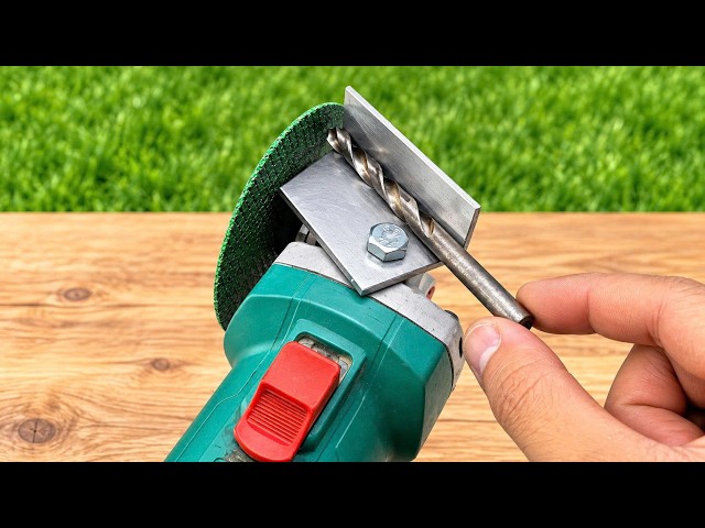 🔥 Razor-Sharp DRILL BITS in 1 Minute! The HEX NUT Trick Few People Know! 😱