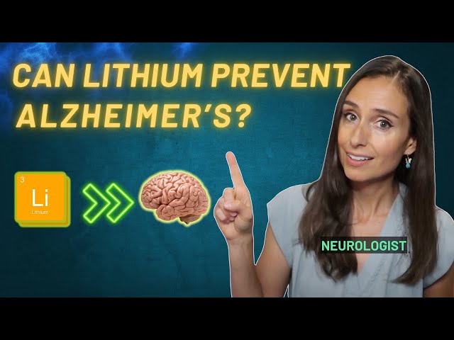 Can Lithium Prevent Alzheimer’s? | Neurologist Explains New 2025 Study