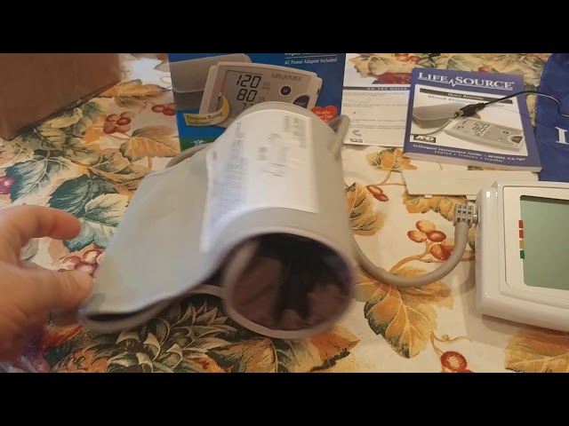 122. Blood pressure monitor review LifeSource Upper Arm Blood Pressure Monitor