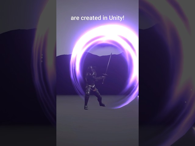 How Sword Slashes are created in Unity! #shorts #unity #gamedev
