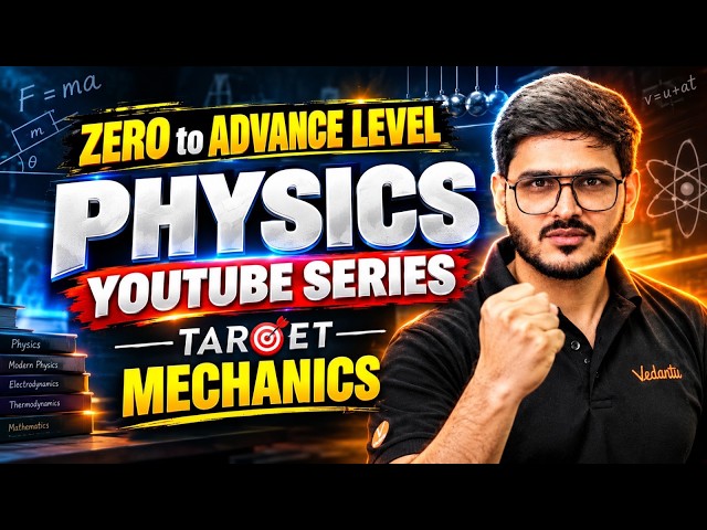 TARGET MECHANICS | ZERO TO ADVANCE LEVEL | NEET 2027 PHYSICS | FREE YOUTUBE SERIES | ACP Sir