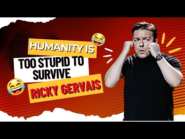 Ricky Gervais Says Humanity Is Doomed… And It’s Hilarious | Stand-up Comedy 🔥