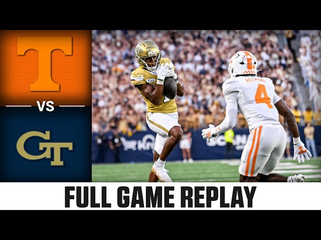 Tennessee vs. Georgia Tech Full Game Replay | 2026 ACC Football