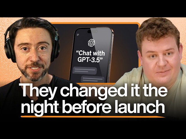 Accidental decisions that shaped ChatGPT | Nick Turley (Head of ChatGPT, OpenAI)