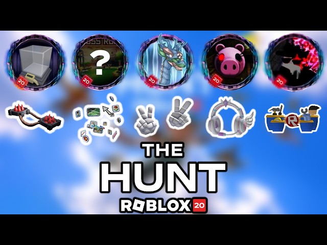 The Hunt: Roblox 20 - HOW TO GET ALL 5 SECRET BADGES/ITEMS