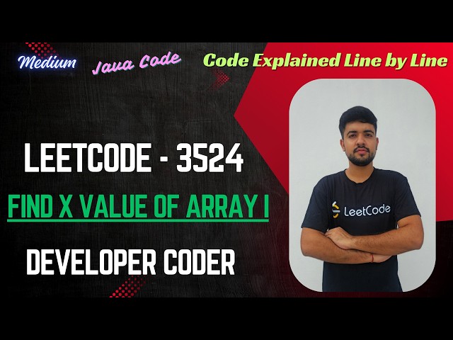 Find X Value of Array I | LeetCode 3524 | DP | Java Code | Developer Coder