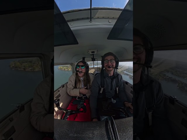 Spotting traffic in a Cessna 150 😅 #aviation #pilot #flying