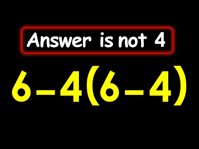 Are You Smarter Than 90% of People? | Solve This Math Puzzle