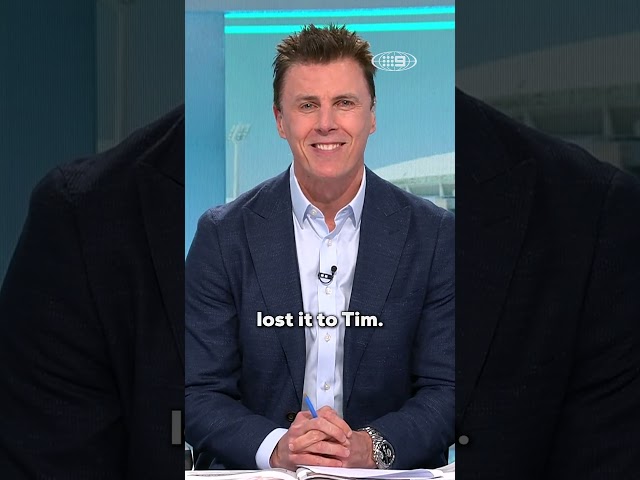 The cringe moment that cost Browny the Today show gig 😂 #AFL #Footy