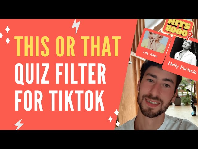 TikTok Effect House Tutorial - Quiz Filter Game - This or That / Who'd rather ?