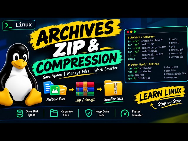 Archive & Compression in Linux | using popular Linux commands |Explained in Urdu/Hindi