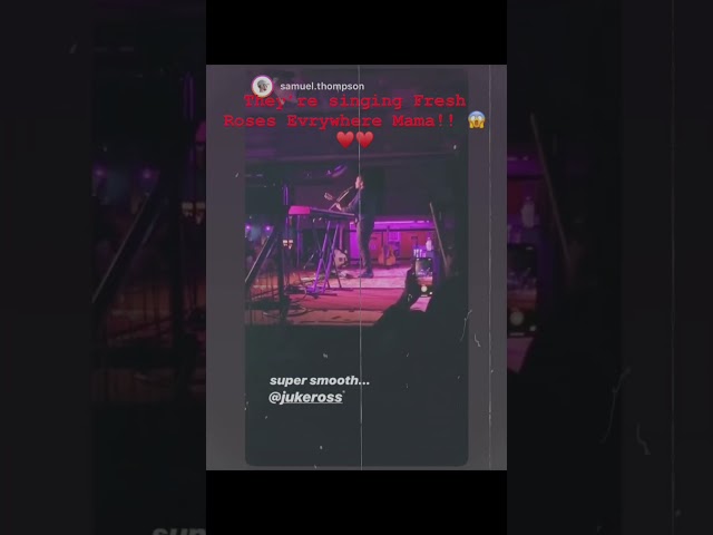 Fresh Roses - Live