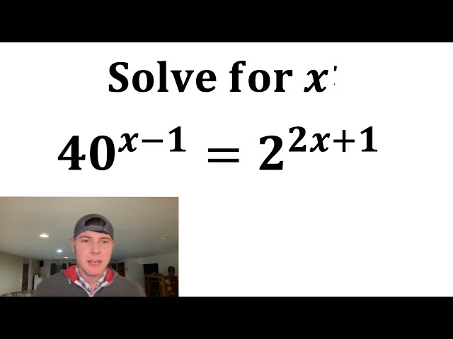 Fun Math Problem