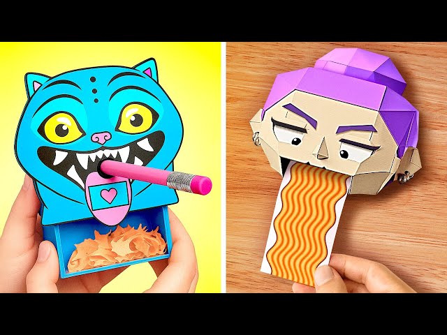 Kpop Demon Hunters School Supplies 📚✏️ *Coolest DIY Paper Stuff To Impress Your Friends*