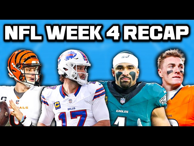 NFL Week 4 Recap