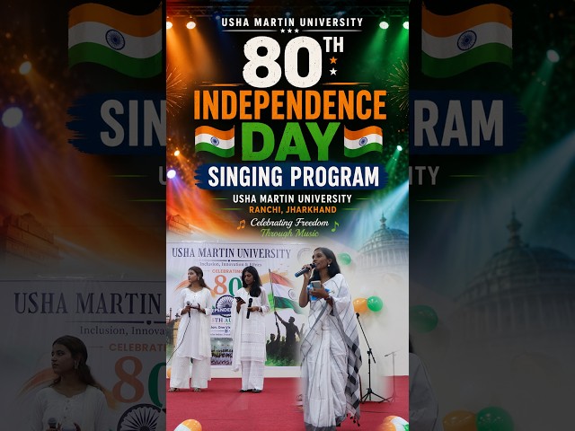 Celebrating the Spirit of Freedom Through a Vibrant Patriotic Dance Performance at UMU, Ranchi