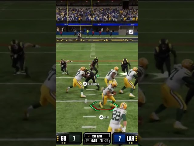 Online Franchise 26 User high lights only. #madden26 #packers #touchdown #subscribe