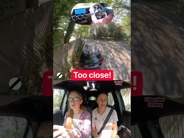 Not so close 😬😬 #driving #car #pov #london #learn #teacher #new #driver