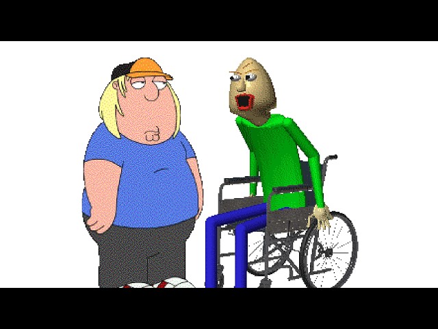I want blue jeans. You're getting SLACKS!! | Baldi's Basics MOD