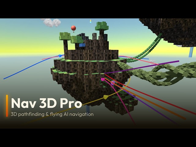 Unity 3D Pathfinding & Flying AI — Nav3D Pro