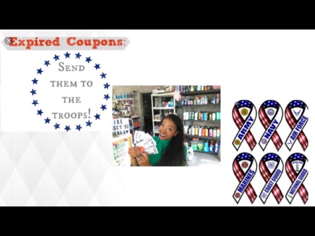Got Expired Coupons send them to our Troops! Info on where to send & how to sign up!!