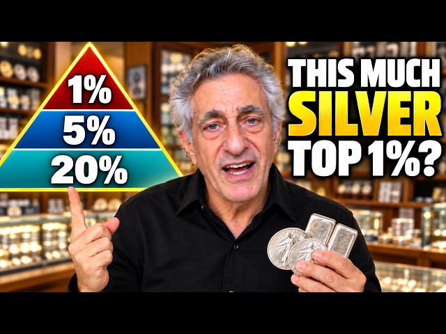 You Need THIS MUCH Silver To Be In The Top 1% Of Stackers