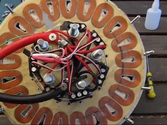 Electric motor 11.5kW test run