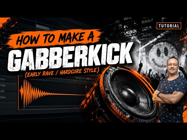 How To Make A Basic Gabber Kick (Early Rave / Hardcore)