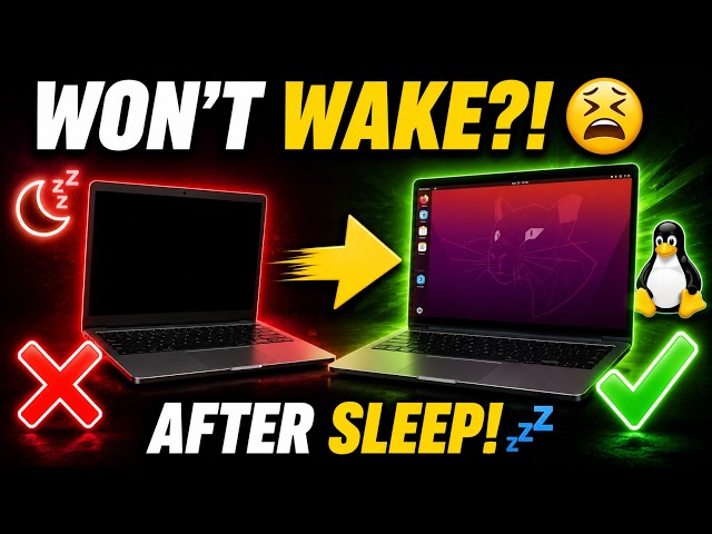 Linux Laptop Won’t Wake Up From Sleep? Fix It! 🐧⚡