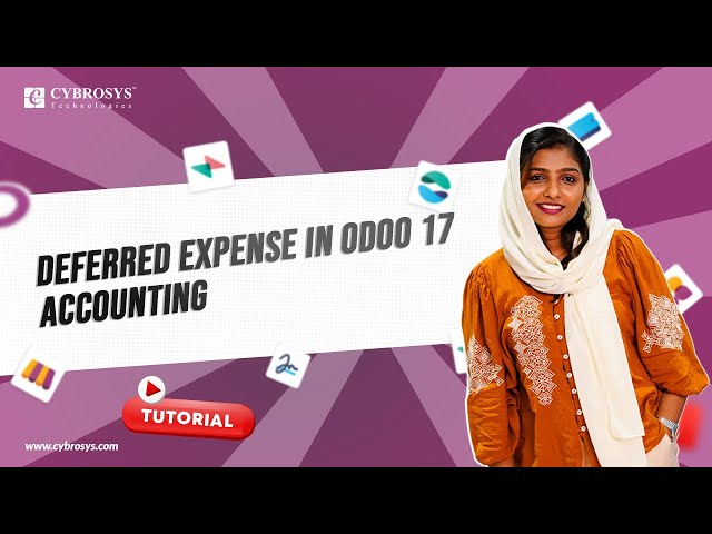 How to Manage Deferred Expenses in Odoo 17 Accounting App | Odoo 17 Functional Tutorials