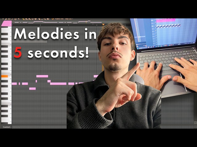How to Create Melodies in Under 5 Seconds | FL Studio Tutorial