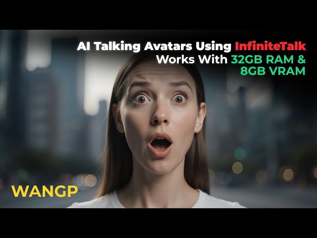How to Create AI Talking Avatars Using InfiniteTalk | WanGP Tutorial