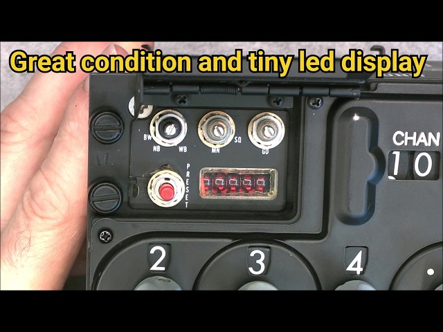 Magnavox ARC 164 UHF control panel teardown