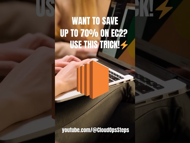 Save 70% EC2 Cost Using Spot Instances 🔥 (Step-by-Step) #aws #shorts  #cloudcomputing