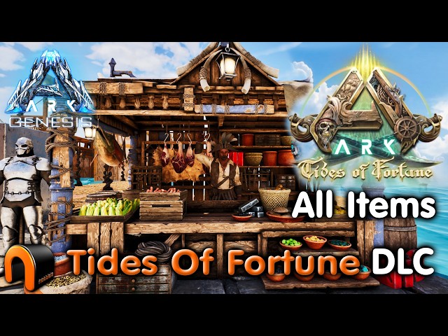 ARK Tides Of Fortune DLC - All Items & What They Do!