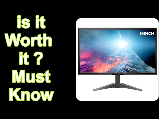 YOTETION 19-inch Full HD 75Hz Small Thin Monitor for laptops Features & Must-Know Details