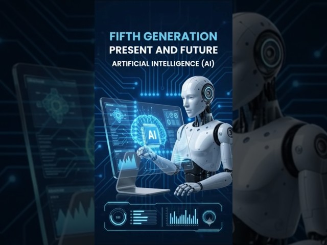 5 Generations of Computers | Computer GK | From Vacuum Tubes to AI #shorts #computer #technology #ai