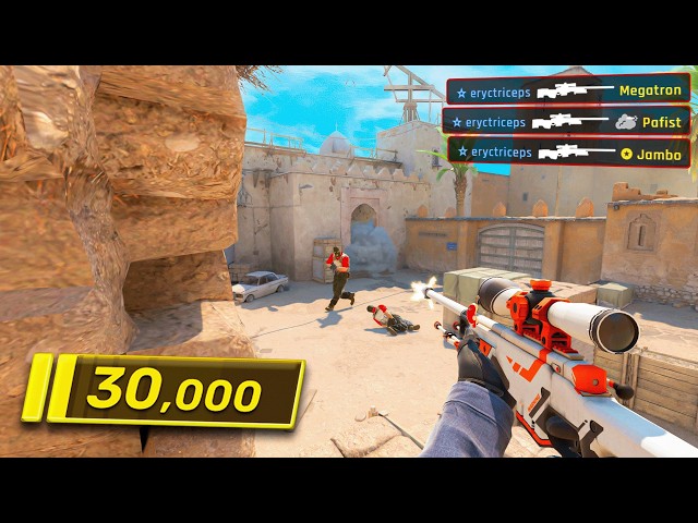I TRIED AWPING IN 30,000 ELO PREMIER...