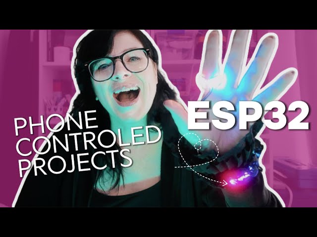 DIY Phone-Controlled LED Wearables With ESP32
