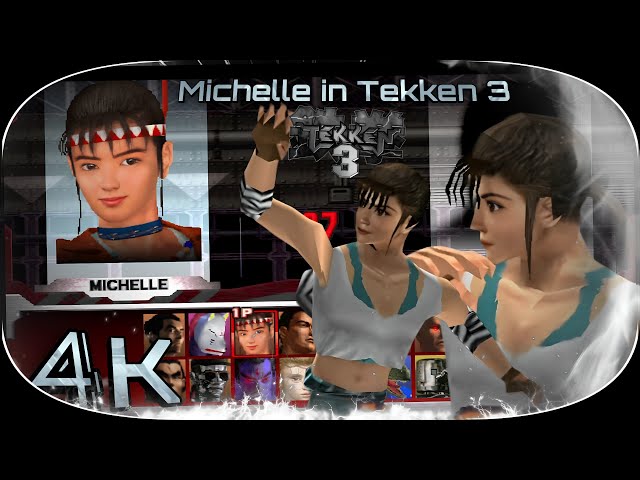Michelle 2p Tag 1 in Tekken 3 UHD 4K 60 FPS 