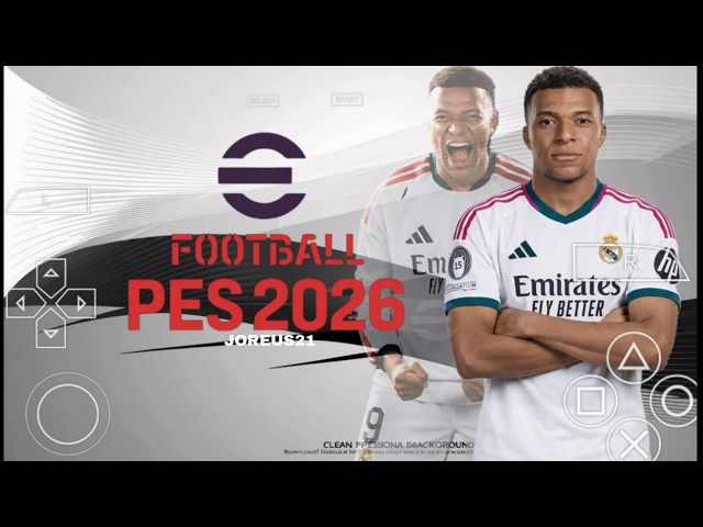 eFootball PES 2026 PSP Android Offline PS5 Camera  Efootball 2027 PSP UCL Update & 62+ 🏟