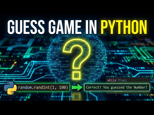Python Challenge Number Guess Game in Python