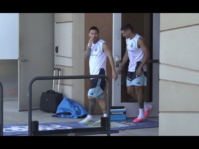 Messi 39th birthday but training as usual