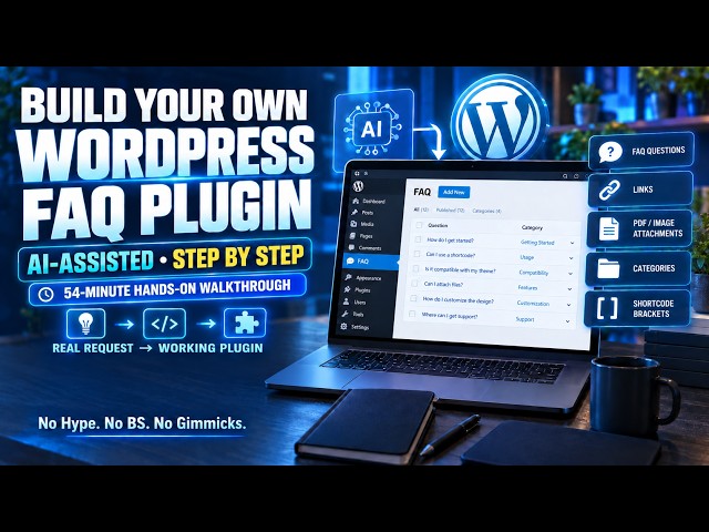 Build a WordPress FAQ Plugin with AI | Step-by-Step Tutorial