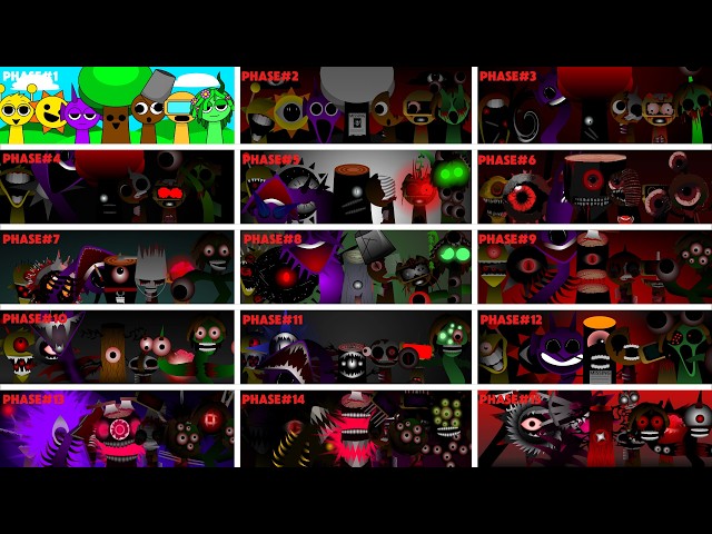 “IRON MAN SPRUNKI!”- Incredibox Sprunki Mix | Mix All Characters || From Stage 1 To Stage 15 Part 17