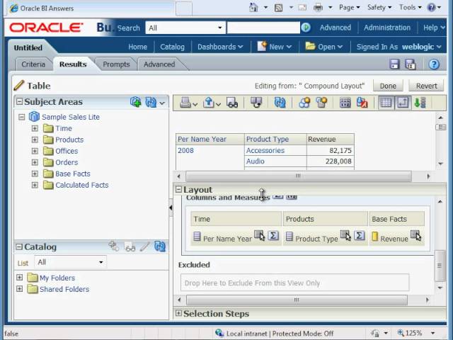 OBIEE Training - How to Create an OBIEE 11g Analysis