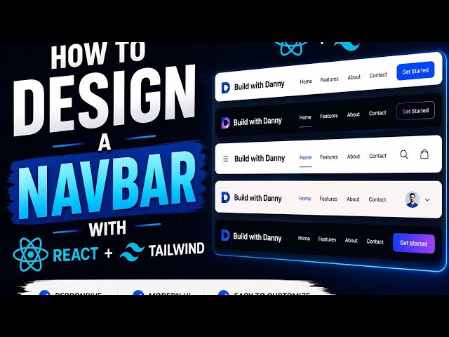 Build a Responsive Navbar in React with Tailwind CSS in 2026