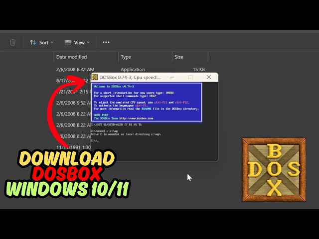 How to Download & Install DosBox on Windows 10/11 (PC Setup)